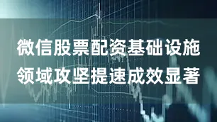 微信股票配资基础设施领域攻坚提速成效显著