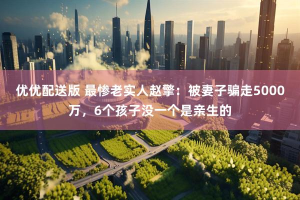 优优配送版 最惨老实人赵擎：被妻子骗走5000万，6个孩子没一个是亲生的